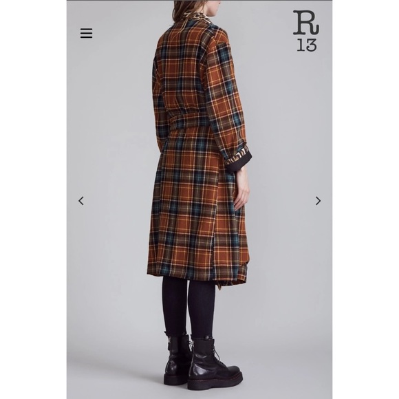 NWT R13 Winter Robe Coat (Sold out!) - Picture 6 of 16